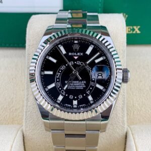 Rolex Sky-Dweller Black Dial Jubilee Ref:326934